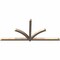 Ekena Millwork Redmond Smooth Timber Gable Bracket, Douglas Fir, 108"W x 49"H x 3 1/2"D x 3 1/2"F, 11/12 Pitch GBW108X49X0404RED00SDF - alternate 4